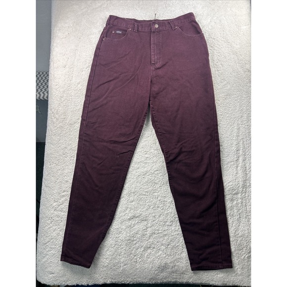 Riders by LEE Purple/Burgundy‎ Jeans USA Pockets Petite Women's 16 Tall Classic - Picture 1 of 11